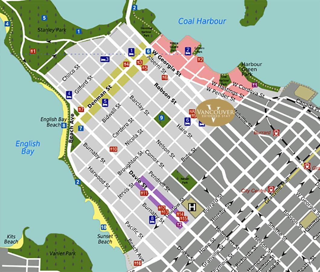Vancouver Extended Stay Eksteriør bilde